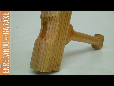 Cómo hacer una maza de madera