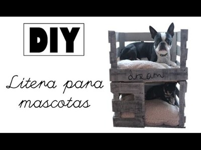 DIY ♥ Litera para perritos o gatitos ♥ MASCOTAS
