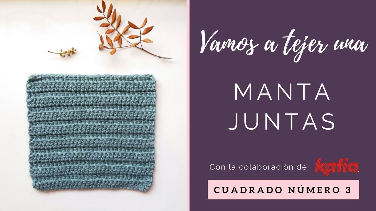 MANTA A CROCHET | CUADRADO 3
