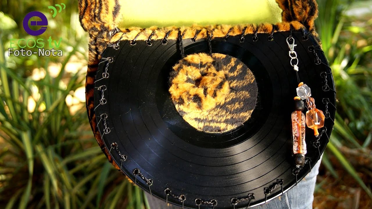Nueva moda en Carteras Retro sobre discos de acetato | Foto-Nota |