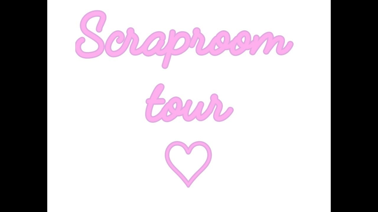 Scrap Room Tour