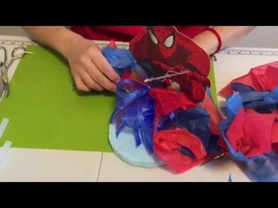 Spider man. , centro de mesa