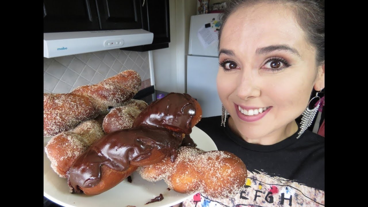 TRENZAS CON CHOCOLATE