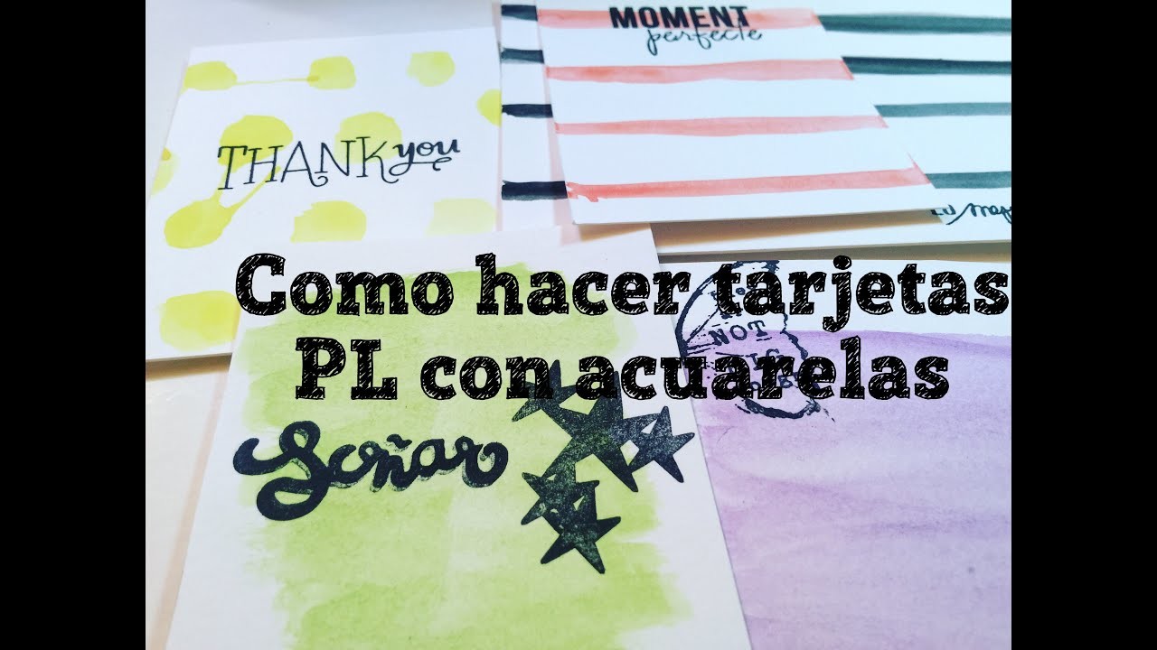 TUTORIAL SCRAPBOOKING | tarjetas PROJECT LIFE