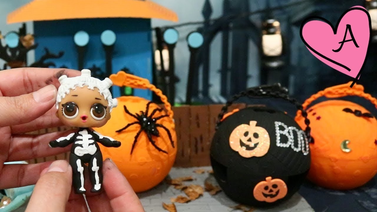 Bebes LOL disfrazadas de Halloween | Muñecas y Juguetes con Andre para niñas y niños
