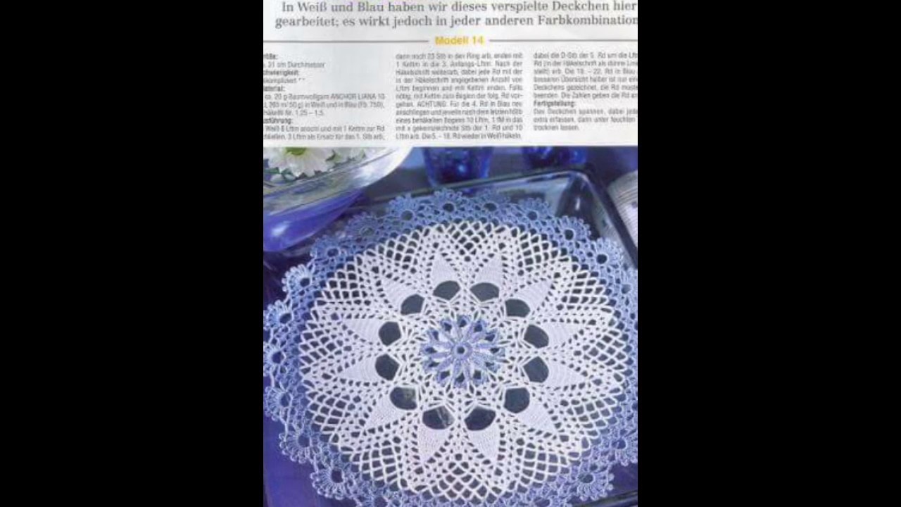 Carpetas tejidas en ganchillo