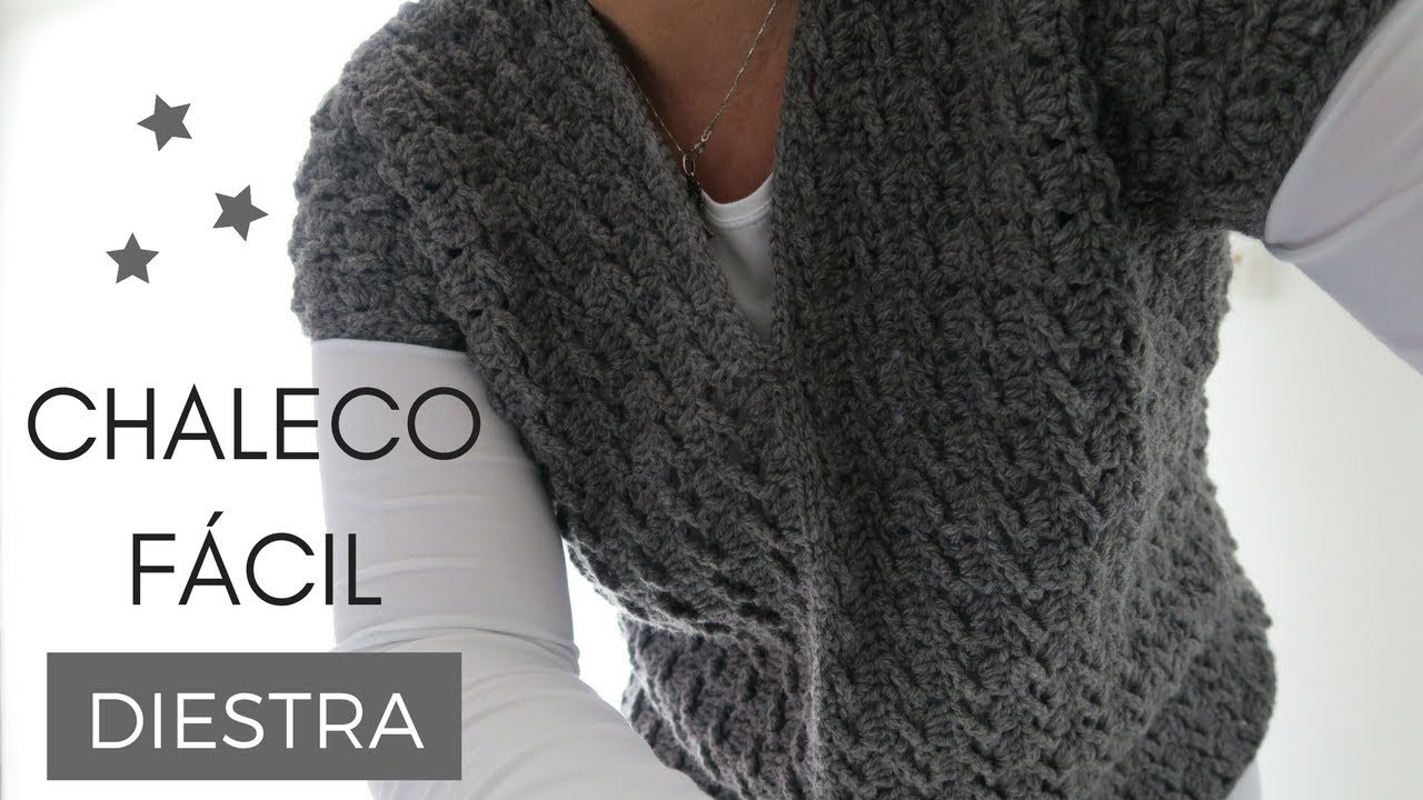 CHALECO FACIL | DIESTRA | CHIC DIY