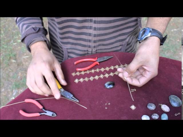 Como hacer un collar de alambre