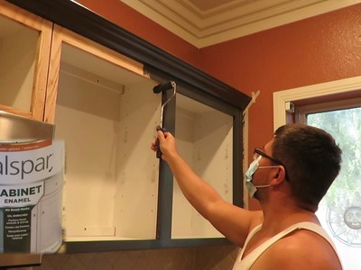 Como pintar gabinetes de cocina (1 de 2) - how to paint kitchen cabinets