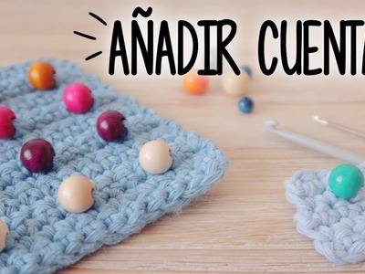 Cómo poner ABALORIOS o PERLAS en CROCHET | CROCHET SOS | Ahuyama Crochet