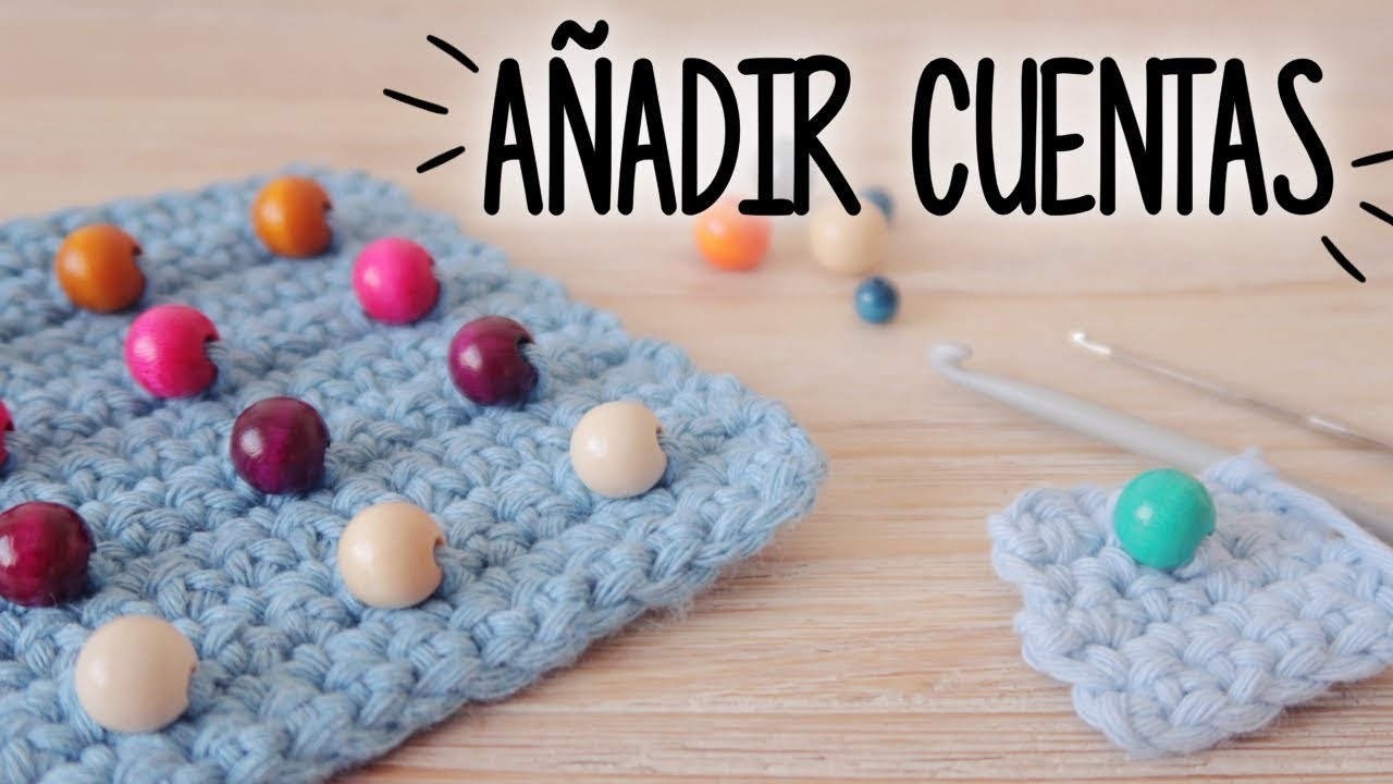 Cómo poner ABALORIOS o PERLAS en CROCHET | CROCHET SOS | Ahuyama Crochet