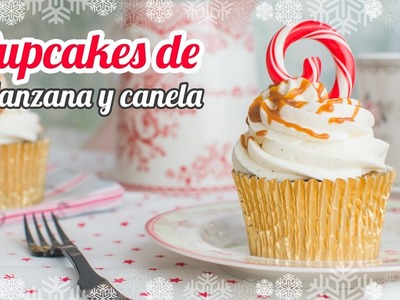 Cupcakes de manzana y canela - Especial Navidad | Quiero Cupcakes!