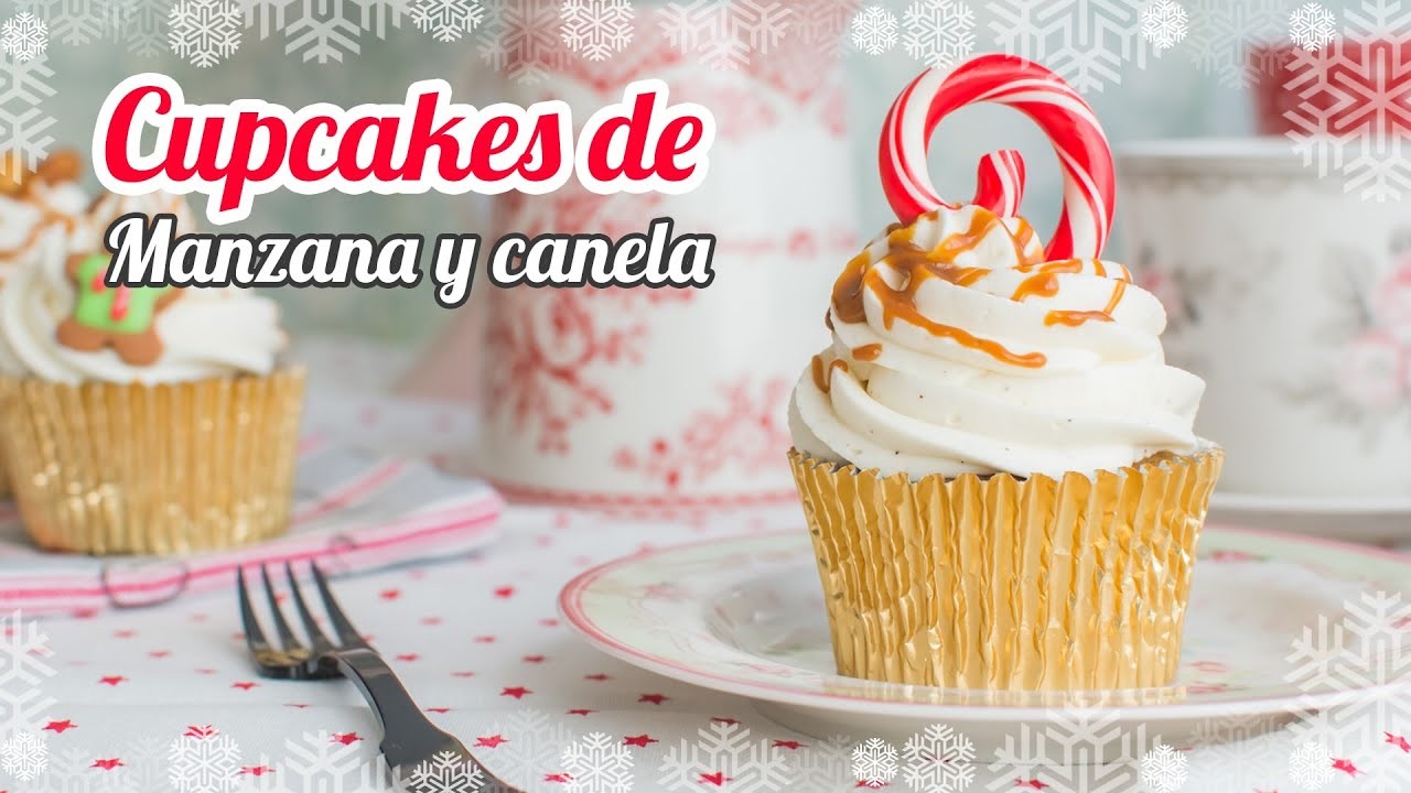 Cupcakes de manzana y canela - Especial Navidad | Quiero Cupcakes!