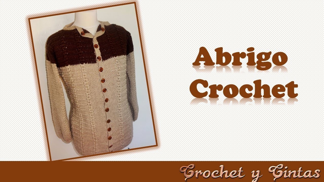 DIY Abrigo – cárdigan con punto espiga a crochet (2 de 3)