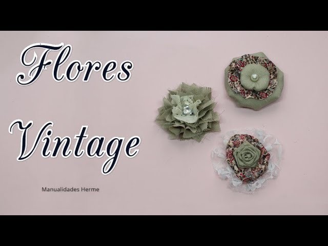 Flores vintage
