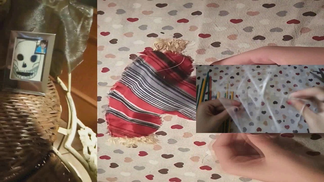 HALLOWEEN ,decorando y visita inesperada .