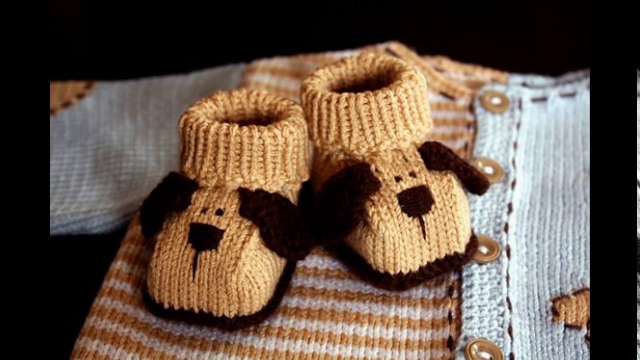 Hermosos calzados para niños tejidos♥♥
