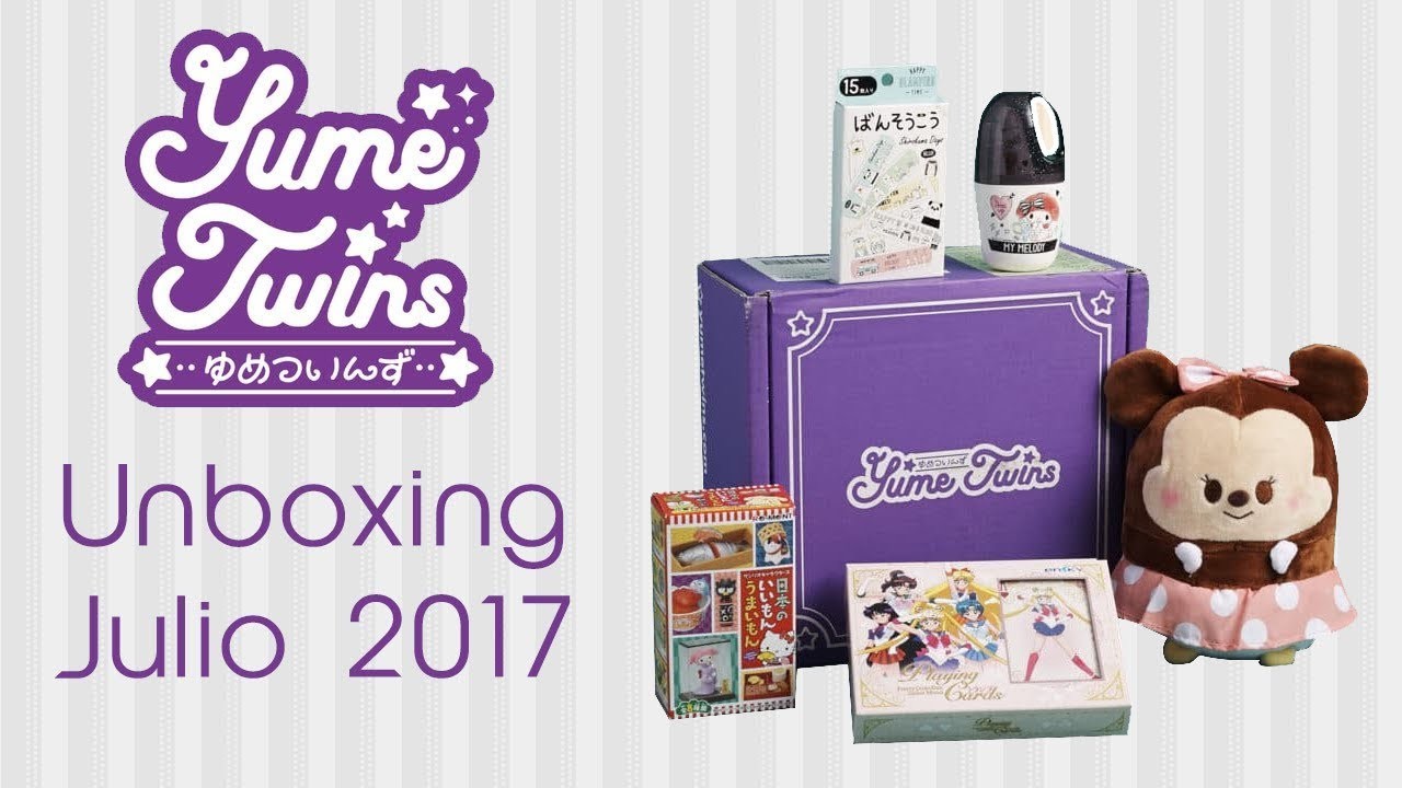 ¡KAWAII! | Unboxing #YumeTwins Kawaii Monthly Box Julio 2017