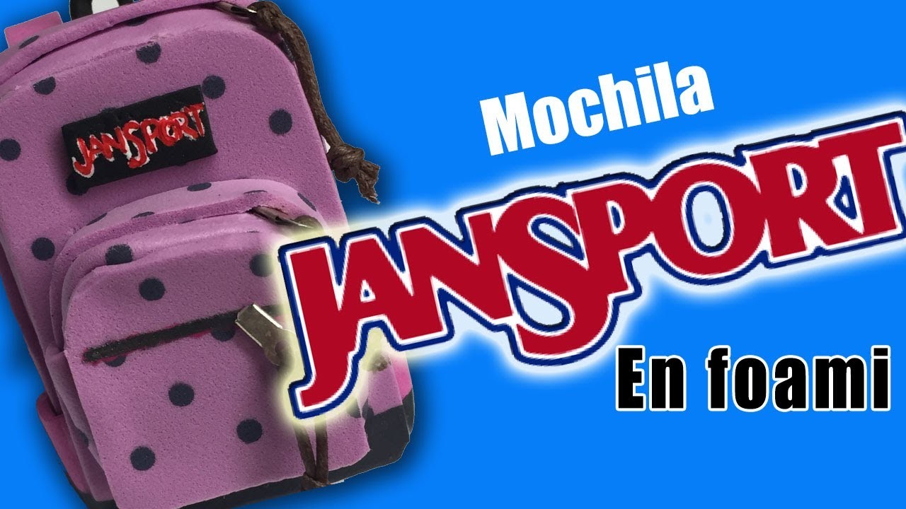JanSport mochila para fofucha - Fofucha JanSport backpack