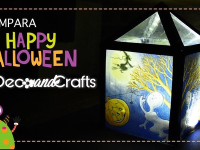 Lampara DIY decorativa para halloween ????  I DecoAndCrafts