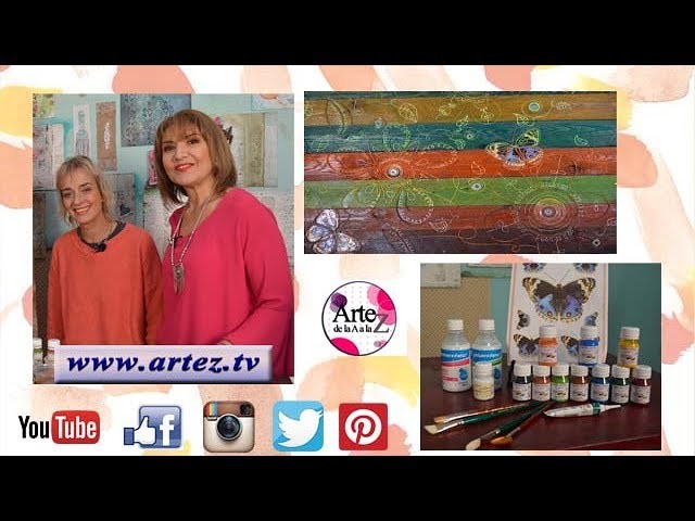 Pallet reciclado estilo mural-Conny Mellien Becker