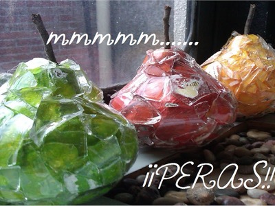 PERAS DE VIDRIO!!!