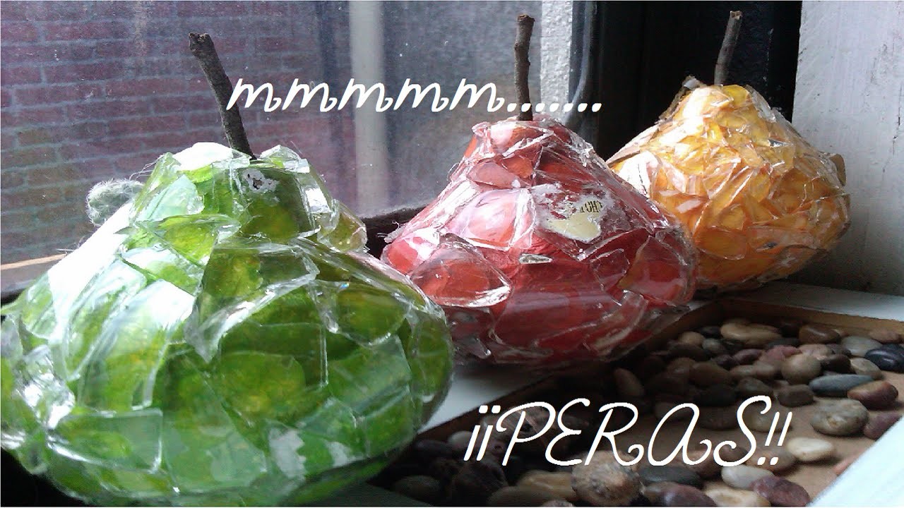 PERAS DE VIDRIO!!!