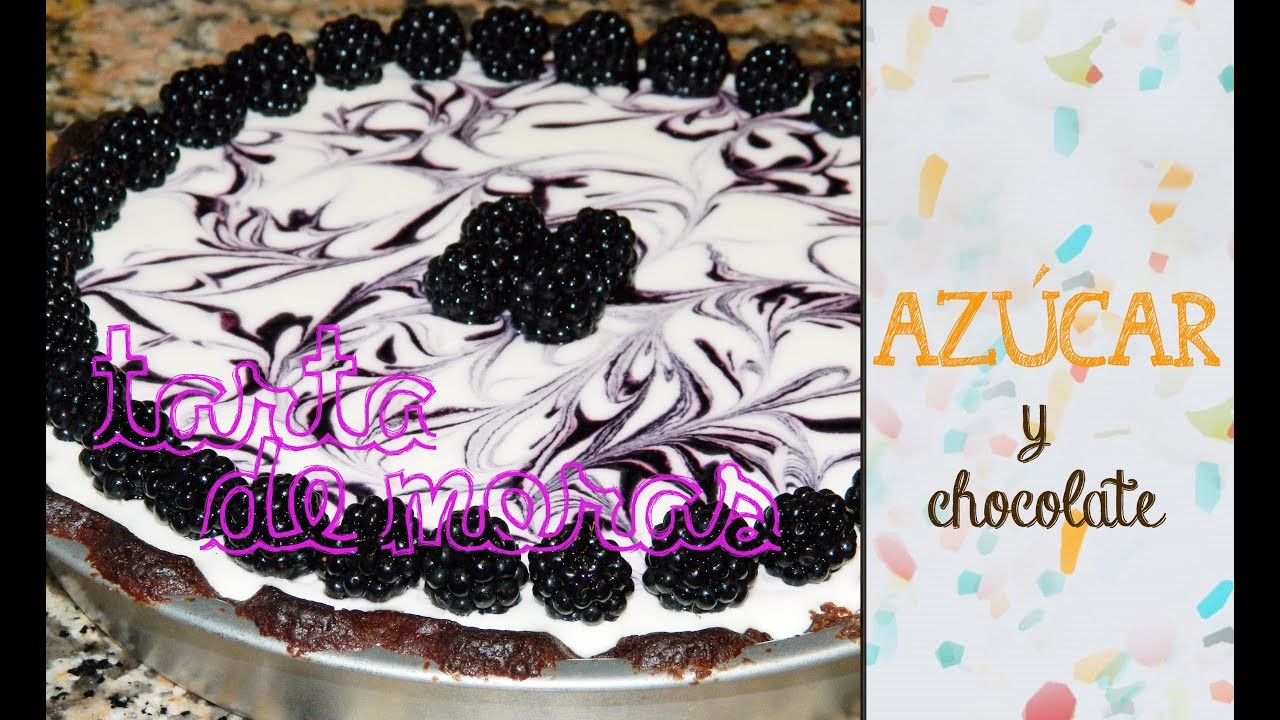 Tarta de queso con moras - Tartas