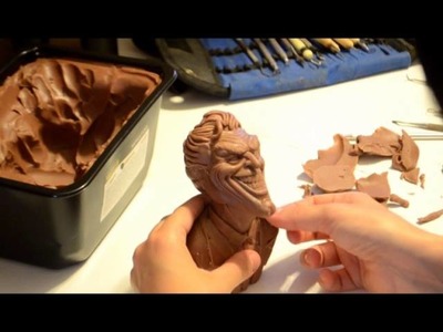 THE JOKER - Modeling process with Monster Clay