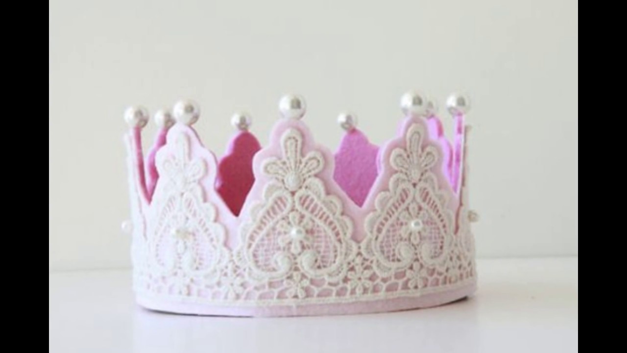 Tiara o Corona Floral para niñas