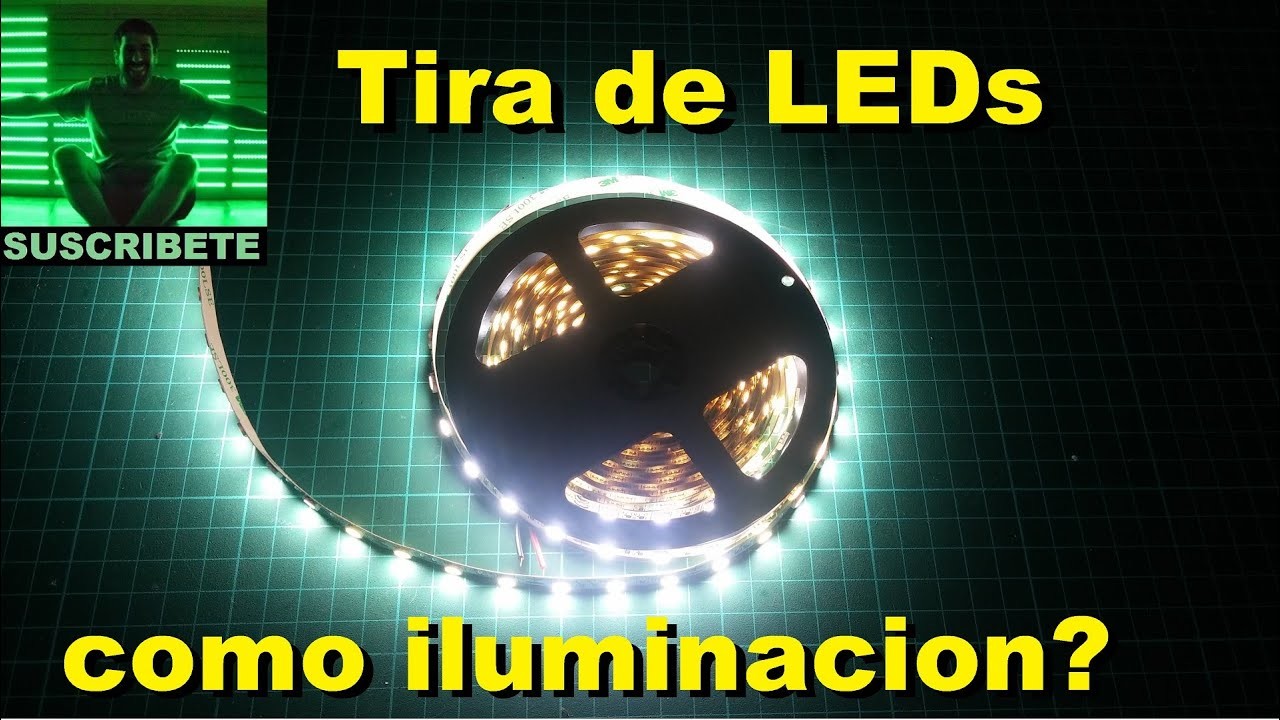 Tira de LEDs como unica iluminacion general?