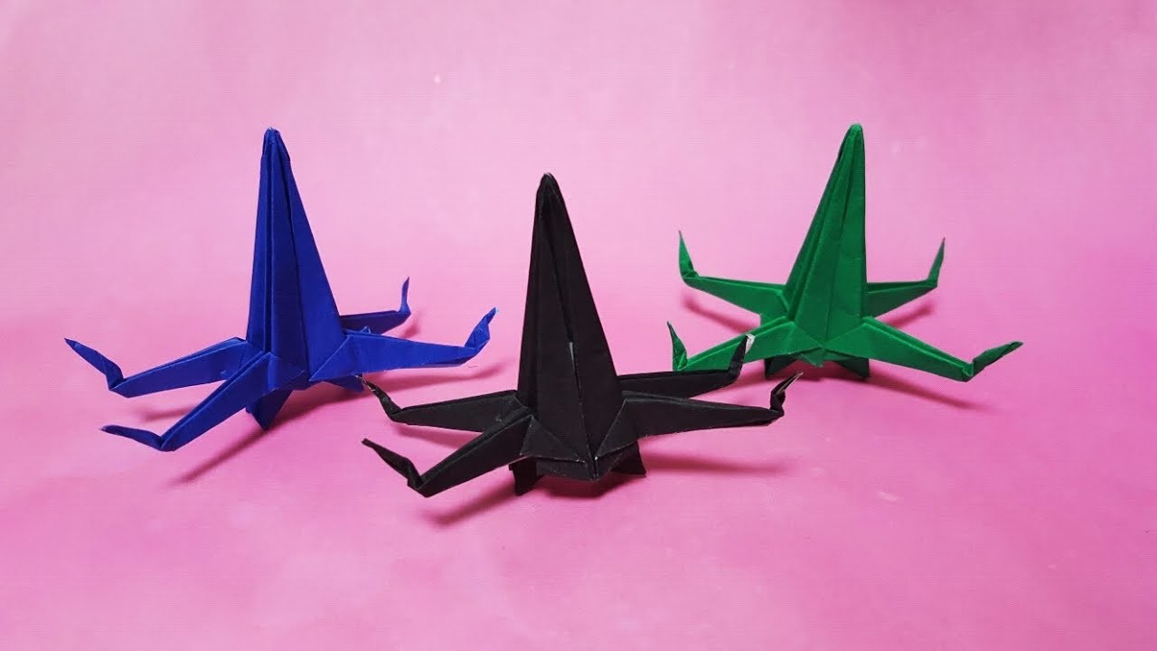 스타워즈 엑스윙 종이접기 Origami Como hacer una Nave X-Wing - STAR WARS