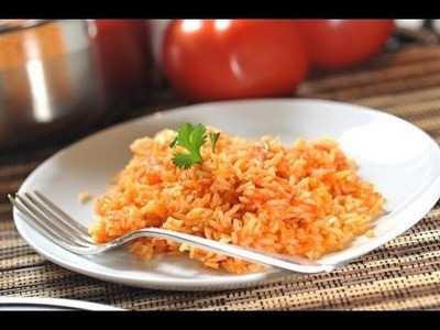 Arroz rojo - Mexican rice - Recetas de cocina mexicana