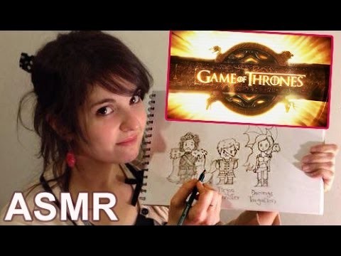[ASMR en español] Dibujo de Game of Thrones