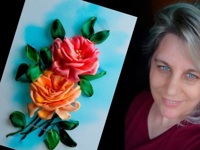 Bordado con cintas Natalia Uritean