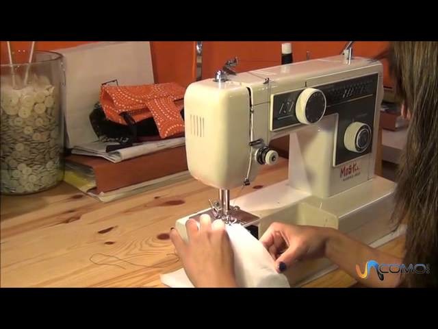 Cómo coser a máquina