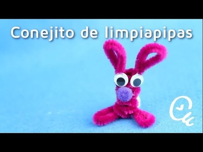 Cómo hacer pequeños conejitos con limpiapipas| facilisimo.com
