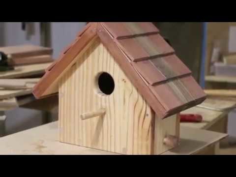 Cómo hacer una casa para pájaros