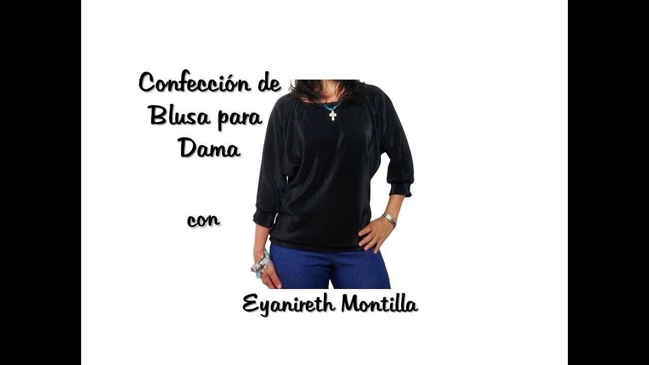 Confección de Blusa para dama