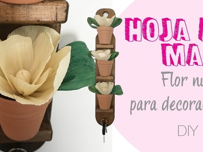 Hoja de maiz Flor Nueva para decoracion 106