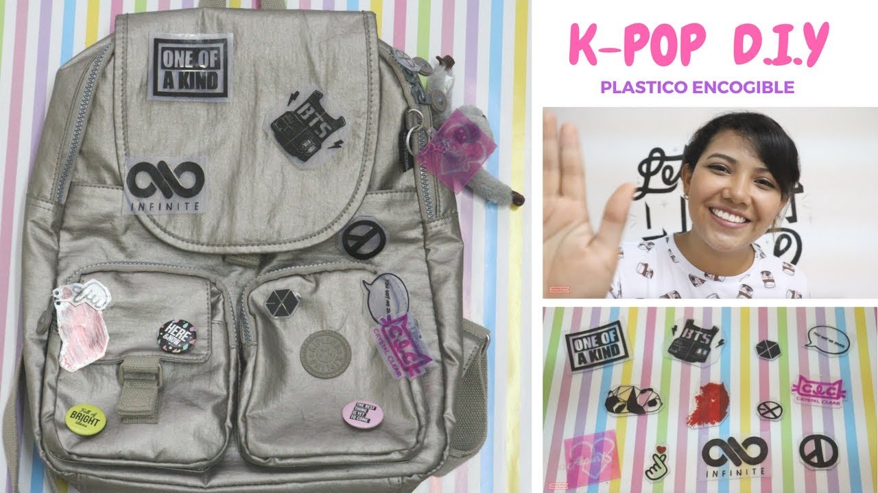 K- POP D.I.Y PLASTICO ENCOGIBLE. KOREAN CORNER