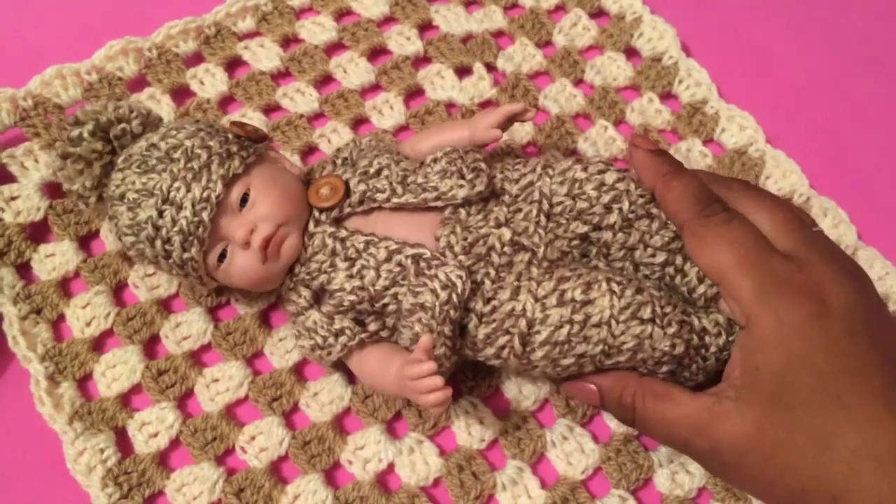 Manta para bebe a crochet