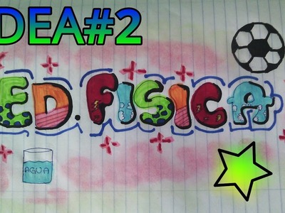 Marca tus cuadernos "IDEA#2. Allmagicfull❤