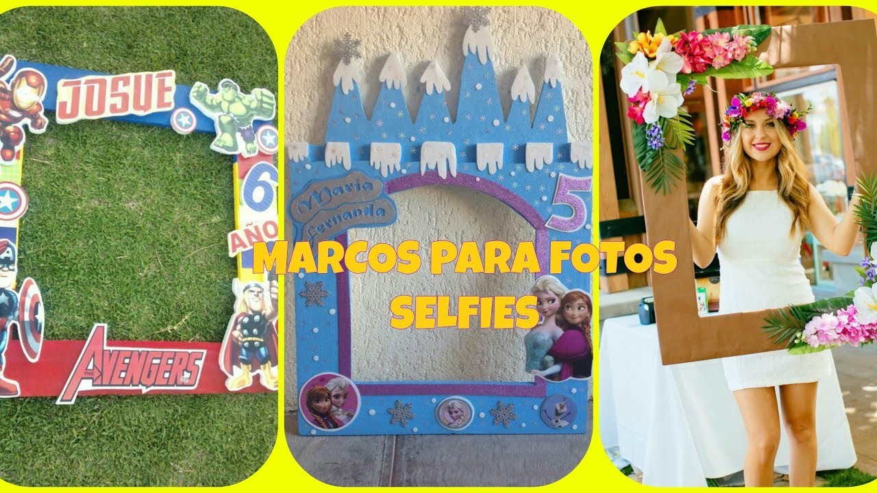 MARCOS PARA TOMARSE FOTOS EN LAS FIESTAS|FOTOS|SELFIES|FIESTAS INFANTILES|XVAÑOS|BAUTIZO|DECORACION