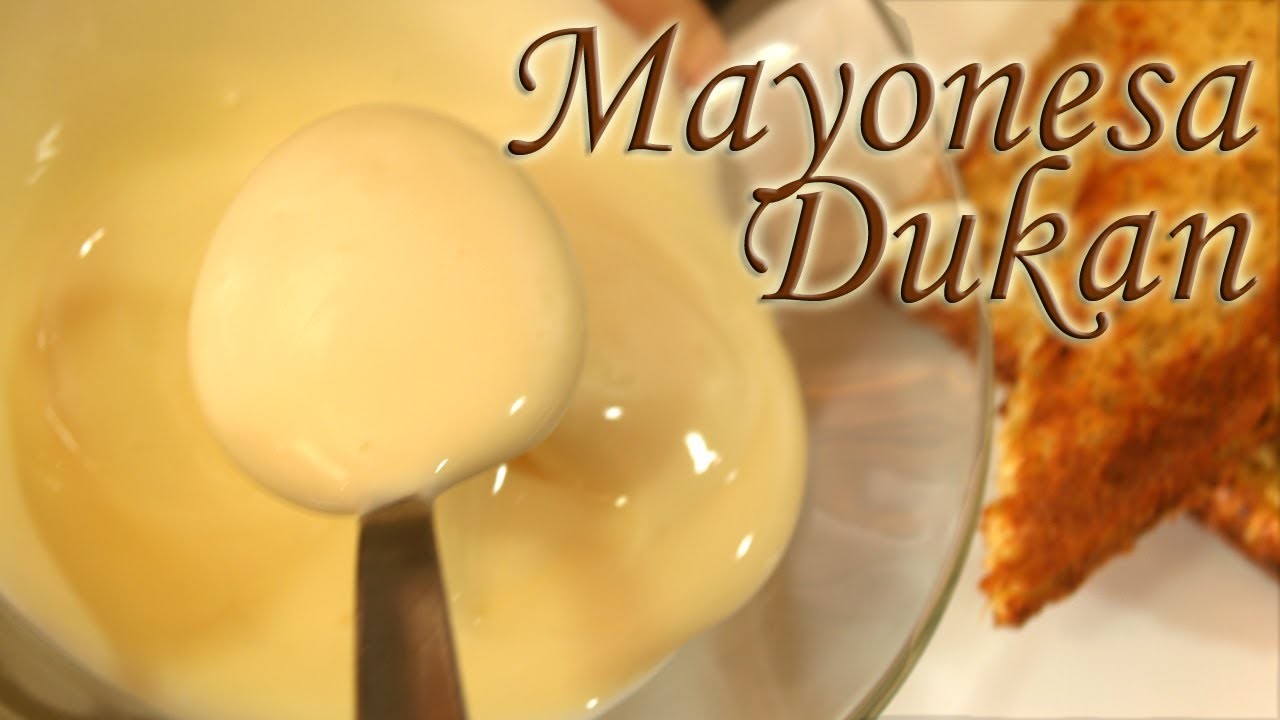 Mayonesa Dukan (Como la verdadera) - Dukan Mayonnaise - Receta Fase Ataque