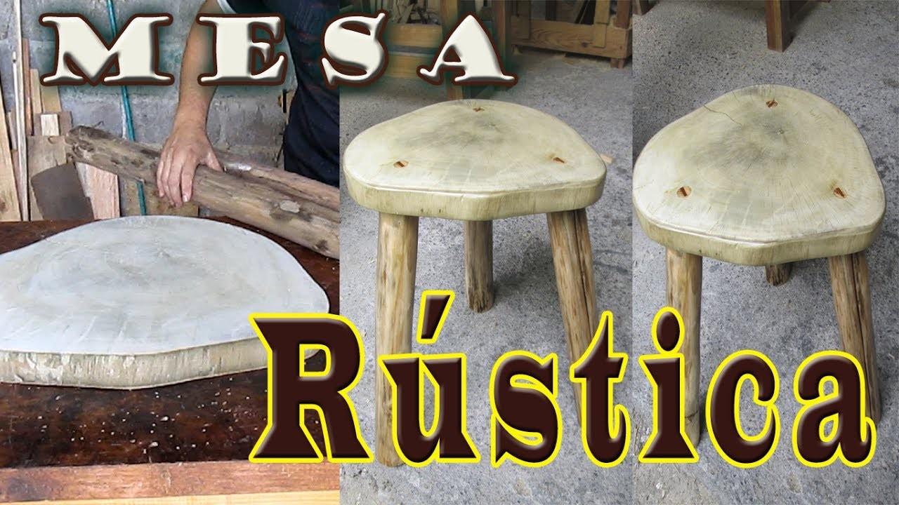 Mesa Rústica
