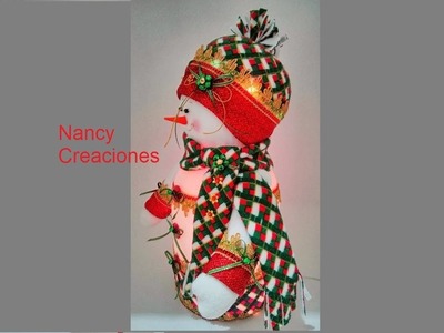 Muñeco de Nieve - Nancy Creaciones