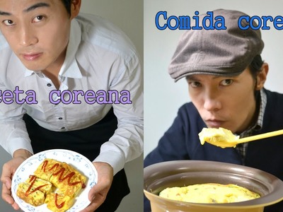[Recetas]Comidas coreanas faciles:Rollos de Huevo,Huevos al Vapor