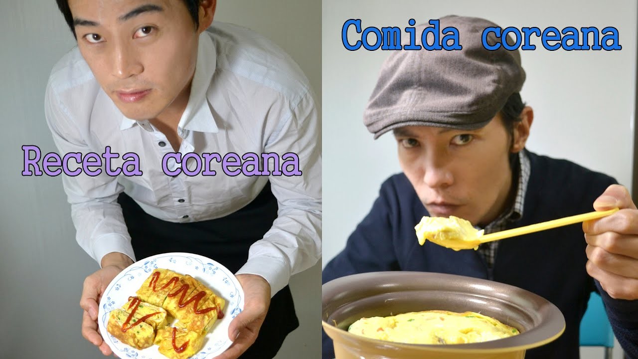 [Recetas]Comidas coreanas faciles:Rollos de Huevo,Huevos al Vapor