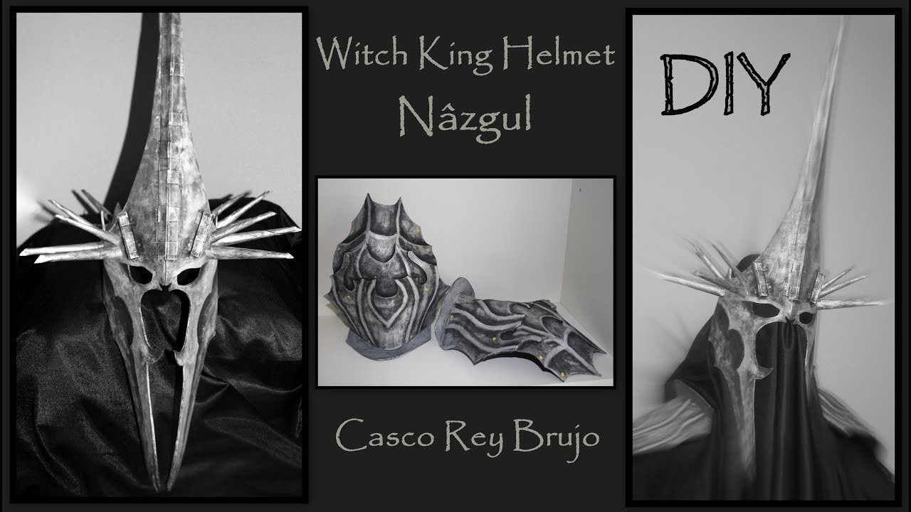 Rey Brujo Casco - Witch King Helmet DIY